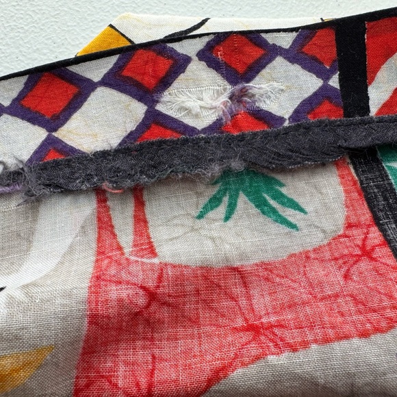 Vintage Prophecy Geometric Tribal Animal Print Skirt - Picture 9 of 9